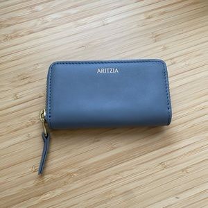 Aritzia Leather Wallet Cardholder
